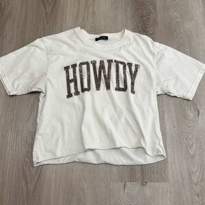 Howdy t shirt